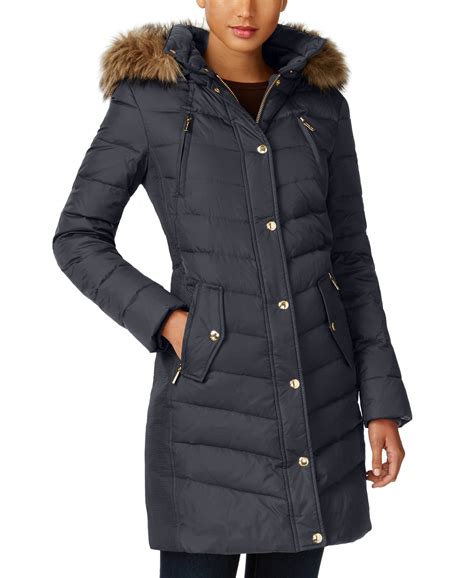 michael kors logo coat|michael kors coats girls.